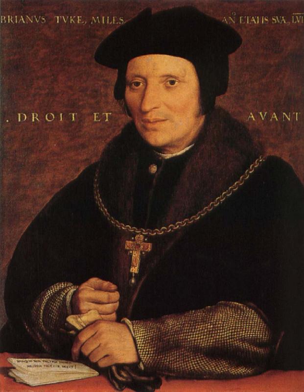 Hans Holbein Sir Brian Tuk oil painting image